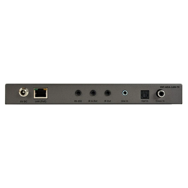 Gefen EXT-ADA-LAN-TX — передатчик, панель аудио и сетевых разъёмов