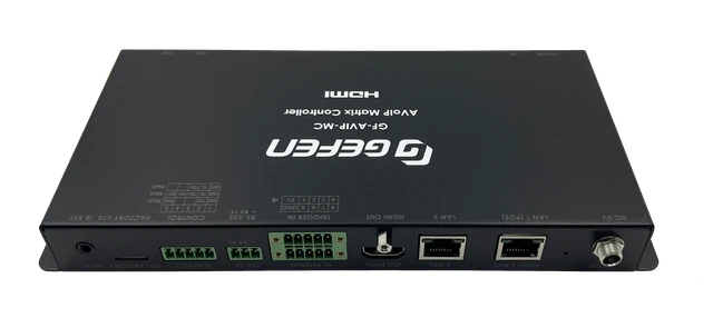 Gefen GF-AVIP-MC — контроллер AV over IP, панель подключения